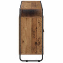 vidaXL Tálalószekrény Antik Fa 102 x 35 x 75 cm Szerelt Fa