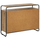 vidaXL Tálalószekrény Kézműves Tölgy 102 x 35 x 75 cm Szerelt Fa
