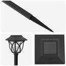 vidaXL Kültéri napelemes lámpák talppal 6 pcs Meleg fehér 42 cm PP