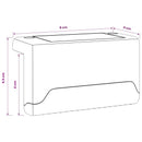 vidaXL Kültéri napelemes lámpák talppal 4 pcs Meleg fehér 4,5 cm