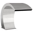 vidaXL Medence Vízesés Ezüst 61 x 30 x 71 cm Rozsdamentes Acél