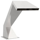 vidaXL Medence Vízesés Rozsdamentes Acél 63,5 x 29 x 51 cm Ezüst