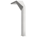 vidaXL Medence Vízesés Rozsdamentes Acél 50 x 30 x 90 cm Ezüst