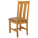 vidaXL Étkezőszék 2 pcs Tömör Tölgyfa Szürke 45 x 54 x 100 cm
