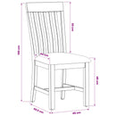 vidaXL Étkezőszék 2 pcs Tömör Tölgyfa Bézs 45 x 59,5 x 100 cm