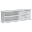 vidaXL Sminkasztal Készlet FAUSKE 2 db Fehér 76 x 50 x 103,5 cm