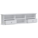 vidaXL Sminkasztal Készlet FAUSKE 2 pcs Fehér 100 x 50 x 103,5 cm