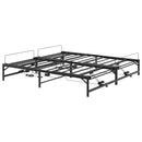 vidaXL Elektromosan Állítható Ágykeret Fekete 90 x 213 cm Acél