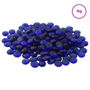 vidaXL Üveg nugget 17-19 mm Kobalt kék Üveg