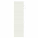 vidaXL Tárolószekrény 2 db Fehér 90 x 40 x 145 cm Acél Zárolható