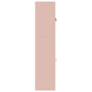 vidaXL Tárolószekrény 2 db Rózsaszín 90 x 40 x 175 cm Acél Zárolható