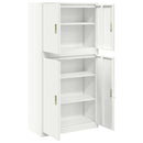 vidaXL Tárolószekrény 2 db Fehér 90 x 40 x 175 cm Acél Zárolható