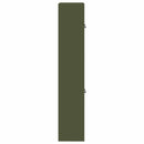 vidaXL Tárolószekrény 2 db Olajzöld 90 x 40 x 210 cm Acél Zárolható
