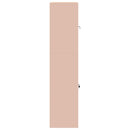vidaXL Tárolószekrény 2 db Rózsaszín 80 x 40 x 175 cm Acél Zárolható