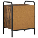 vidaXL Éjjeliszekrény 2 db Füstös Tölgy 40 x 30 x 50 cm Szerelt Fa