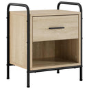 vidaXL Éjjeliszekrény 2 db Sonoma Tölgy 40 x 30 x 50 cm Szerelt Fa