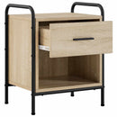 vidaXL Éjjeliszekrény 2 db Sonoma Tölgy 40 x 30 x 50 cm Szerelt Fa