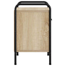 vidaXL Éjjeliszekrény 2 db Sonoma Tölgy 40 x 30 x 50 cm Szerelt Fa