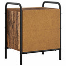 vidaXL Éjjeliszekrény Antik Fa 40 x 30 x 50 cm Szerelt Fa
