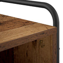 vidaXL Éjjeliszekrény 2 db Antik Fa 40 x 30 x 60 cm Szerelt Fa