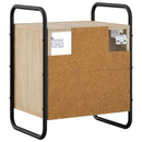 vidaXL Függő éjjeli szekrény 2 db Sonoma Tölgy 40 x 30 x 50 cm