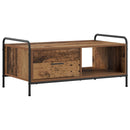 vidaXL Dohányzóasztal Antik Fa 90 x 49 x 41 cm Szerelt Fa