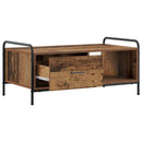 vidaXL Dohányzóasztal Antik Fa 90 x 49 x 41 cm Szerelt Fa