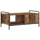 vidaXL Dohányzóasztal Antik Fa 90 x 49 x 41 cm Szerelt Fa