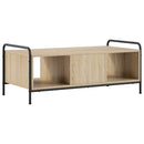 vidaXL Dohányzóasztal Sonoma Tölgy 99,5 x 49 x 41 cm Szerelt Fa