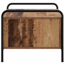 vidaXL Dohányzóasztal Antik Fa 50 x 49 x 41 cm Szerelt Fa
