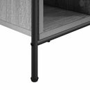 vidaXL Dohányzóasztal Szürke Sonoma 90 x 90 x 41 cm Szerelt Fa