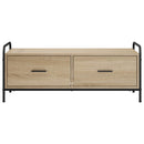 vidaXL Dohányzóasztal Sonoma Tölgy 99,5 x 49 x 41 cm Szerelt Fa