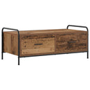 vidaXL Dohányzóasztal Antik Fa 99,5 x 49 x 41 cm Szerelt Fa