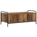 vidaXL Dohányzóasztal Antik Fa 99,5 x 49 x 41 cm Szerelt Fa
