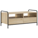 vidaXL Dohányzóasztal Sonoma Tölgy 99,5 x 49 x 46 cm Szerelt Fa