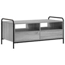 vidaXL Dohányzóasztal Szürke Sonoma 99,5 x 49 x 46 cm Szerelt Fa