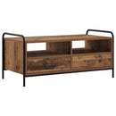 vidaXL Dohányzóasztal Antik Fa 99,5 x 49 x 46 cm Szerelt Fa