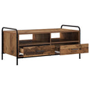 vidaXL Dohányzóasztal Antik Fa 99,5 x 49 x 46 cm Szerelt Fa