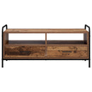 vidaXL Dohányzóasztal Antik Fa 99,5 x 49 x 46 cm Szerelt Fa