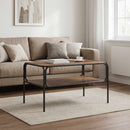 vidaXL Oldal asztal Antik Fa 100 x 50 x 46 cm Szerelt Fa
