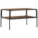 vidaXL Oldal asztal Antik Fa 100 x 50 x 46 cm Szerelt Fa