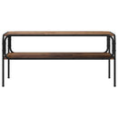 vidaXL Oldal asztal Antik Fa 100 x 50 x 46 cm Szerelt Fa
