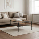 vidaXL Oldal asztal Antik Fa 100 x 50 x 46 cm Szerelt Fa
