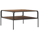 vidaXL Oldal asztal Antik Fa 100 x 50 x 46 cm Szerelt Fa