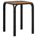 vidaXL Oldal asztal Antik Fa 41 x 40 x 50 cm Szerelt Fa