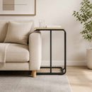 vidaXL Oldal asztal Sonoma Tölgy 40 x 31 x 55 cm Szerelt Fa
