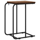 vidaXL Oldal asztal Antik Fa 40 x 31 x 55 cm Szerelt Fa