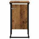 vidaXL Oldal asztal Antik Fa 40 x 31 x 55 cm Szerelt Fa