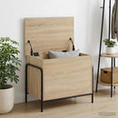 vidaXL Tároló Doboz Sonoma Tölgy 80 x 40 x 49,5 cm Szerelt Fa