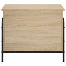 vidaXL Tároló Doboz Sonoma Tölgy 80 x 40 x 49,5 cm Szerelt Fa